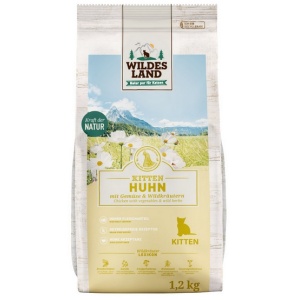 Wildes Land Cat Classic Kitten Huhn 1,2kg