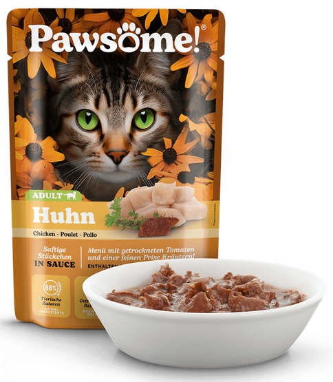 Pawsome Adult Huhn - kurczak saszetka 85g - obrazek 2