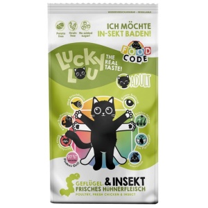 Lucky Lou Food Code Lifestage Adult Drób & Owady 340g
