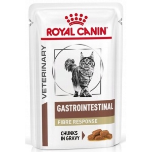 Royal Canin Veterinary Diet Feline Gastrointestinal Fibre Response w sosie saszetka 85g