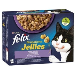 Felix Sensations Mix w galaretce saszetki 12x85g