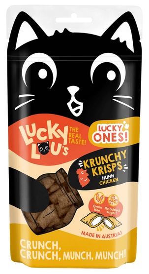 Lucky Lou Lucky Ones Krunchy Krisps Kurczak 60g - obrazek 2