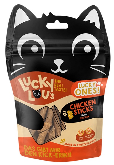 Lucky Lou Lucky Ones Sticks Kurczak 50g - obrazek 2