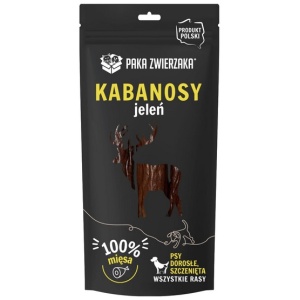 Paka Zwierzaka Kabanosy Jeleń 3szt 80g