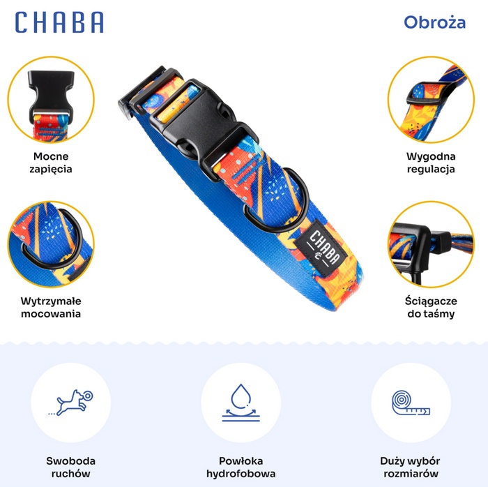 CHABA Obroża regulowana Story III S Aussie - obrazek 3