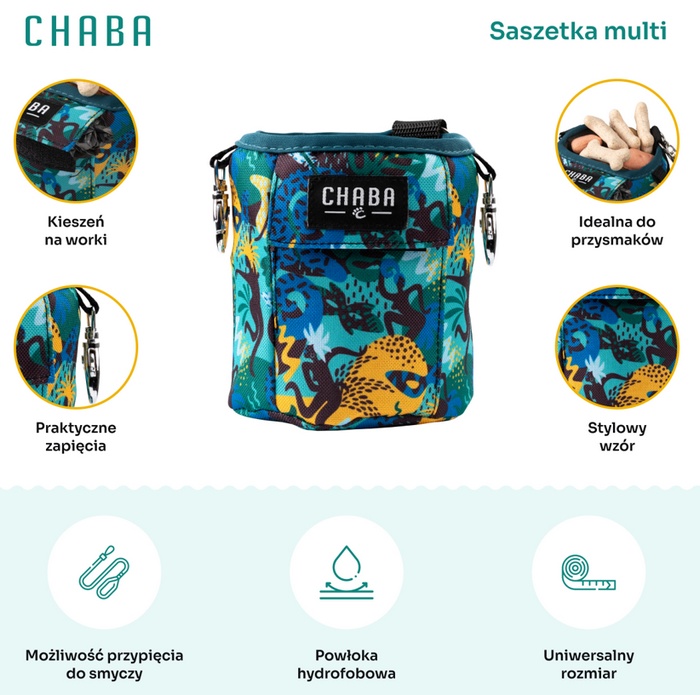 CHABA Saszetka na smakołyki Story III Multi 2w1 Carnival - obrazek 3