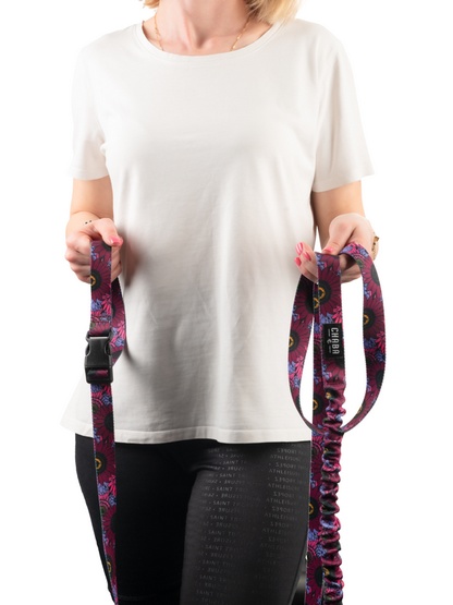 CHABA Smycz z amortyzatorem do biegania Story III L 25mm/280cm Lakota - obrazek 4