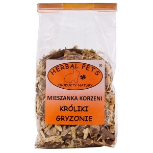 Herbal Pets Mieszanka korzeni dla krolików i gryzoni 75g