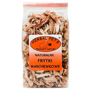 Herbal Pets Naturalne frytki marchewkowe 100g