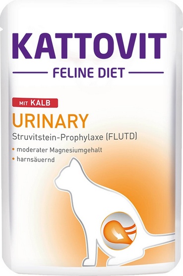 Kattovit Feline Diet Urinary cielęcina saszetka 85g - obrazek 3