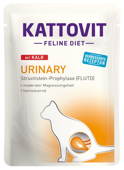 Kattovit Feline Diet Urinary cielęcina saszetka 85g - obrazek 4