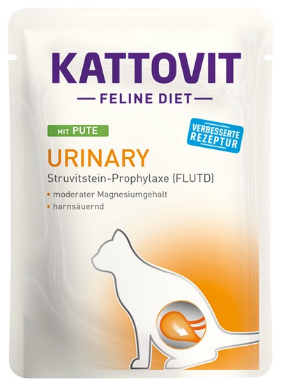 Kattovit Feline Diet Urinary indyk saszetka 85g - obrazek 3