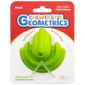 PetDreamHouse Zabawka gumowa Geo-Gem Rolly zielona