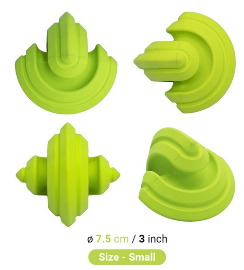 PetDreamHouse Zabawka gumowa Geo-Gem Rolly zielona - obrazek 3