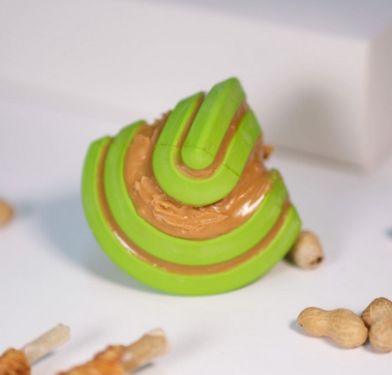 PetDreamHouse Zabawka gumowa Geo-Gem Rolly zielona - obrazek 4