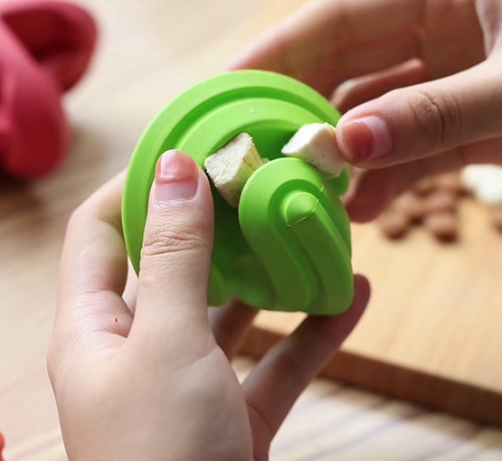 PetDreamHouse Zabawka gumowa Geo-Gem Rolly zielona - obrazek 5