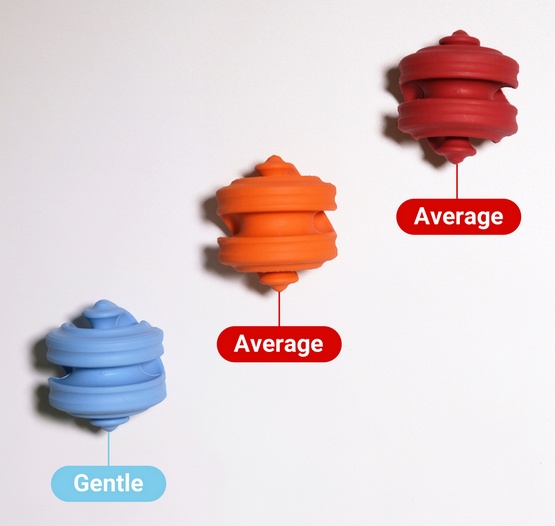 PetDreamHouse Zabawka gumowa Geo-Hex pomarańczowa - obrazek 4