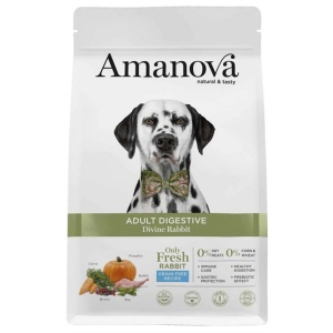 Amanova Dog Adult Digestive Divine Rabbit - królik 10kg