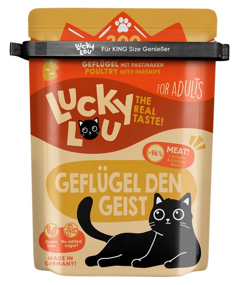 Lucky Lou Klips do zamykania dużych (300g) saszetek 1szt. - obrazek 3