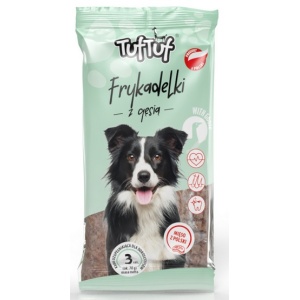 TUF TUF Frykadelki z gesią dla psa 3szt