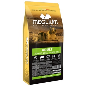 Meglium Dog Adult Lamb & Rice 14kg