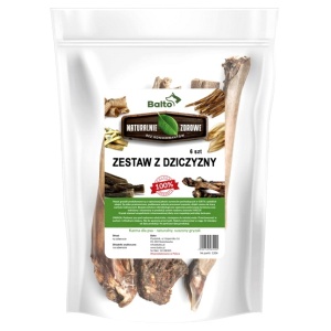Balto Zestaw gryzaków z dziczyzny 6szt