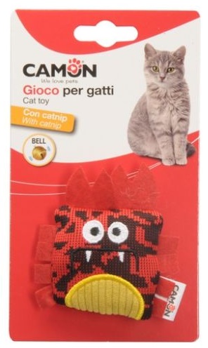 Camon Cat Toy Ptaszek z dzwonkiem i kocimiętką 10cm - obrazek 2