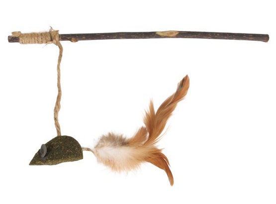Camon Cat Toy Wędka matatabi z myszką - obrazek 2