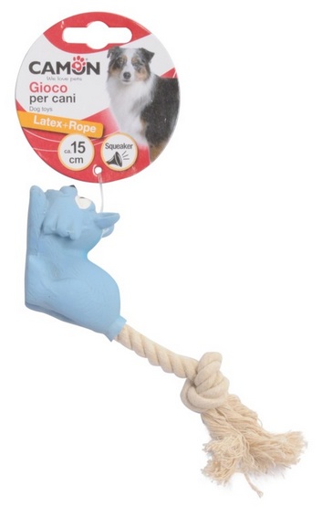 Camon Lateksowa zabawka z liną 15cm - obrazek 3