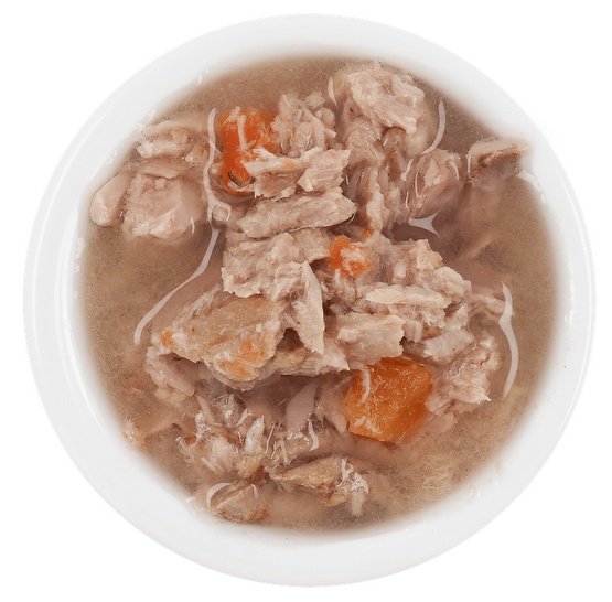 Lucky Lou Extrafood Tuńczyk i marchewka w bulionie puszka 70g - obrazek 3