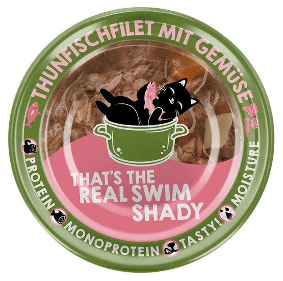 Lucky Lou Extrafood Tuńczyk i warzywa w bulionie puszka 70g - obrazek 2