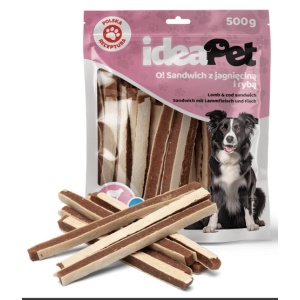 IdeaPet Sandwich z jagnięciną i rybą 500g