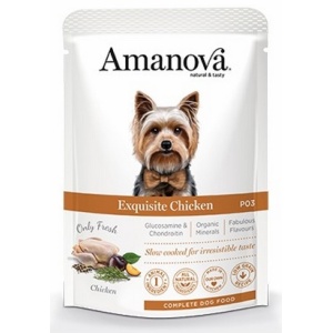 Amanova Dog Adult Exquisite Chicken - kurczak saszetka 300g [P03]