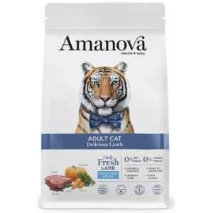 Amanova Cat Adult Delicious Lamb - jagnięcina 1,5kg
