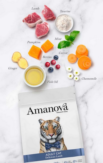 Amanova Cat Adult Delicious Lamb - jagnięcina 1,5kg - obrazek 2