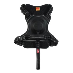 Zolux Szelki ze smyczą automatyczną Easyride XL czarne