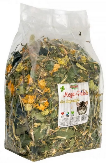 Alegia Mega Paka dla szynszyli 650g - obrazek 2