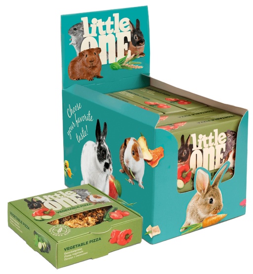 Little One Pizza warzywna 55g - obrazek 2