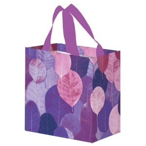 Torba Mini Kolorowe Listki 10L fioletowe