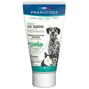 Francodex Pasta do zębów dla psa i kota 70g