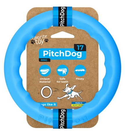 Collar PitchDog17 Pierścień do aportowania 17cm niebieski