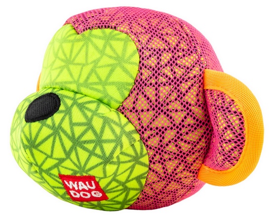 Collar WauDog Fun Małpa 16x10cm różowa - obrazek 2