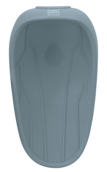 Collar WauDog Silicone Dysza do picia - końcówka 165x90mm szara - obrazek 3