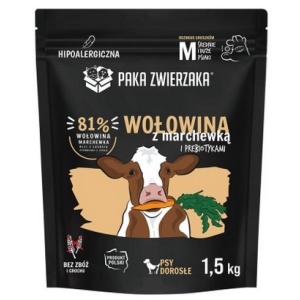 Paka Zwierzaka Seventh Heaven Wołowina z marchewką M 1,5kg