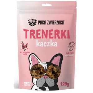 Paka Zwierzaka Trenerki Kaczka 120g
