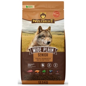 Wolfsblut Dog Wide Plain Senior - konina i bataty 12,5kg