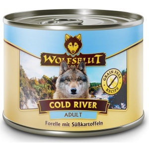 Wolfsblut Dog Cold River - pstrąg i bataty puszka 200g