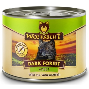 Wolfsblut Dog Dark Forest - dziczyzna i bataty puszka 200g