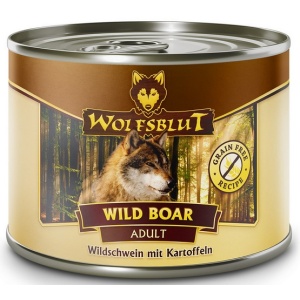 Wolfsblut Dog Wild Boar - dziczyzna i ziemniaki puszka 200g