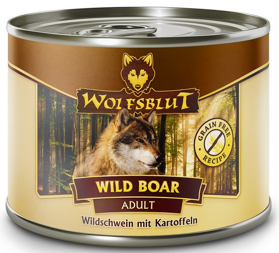 Wolfsblut Dog Wild Boar - dziczyzna i ziemniaki puszka 200g